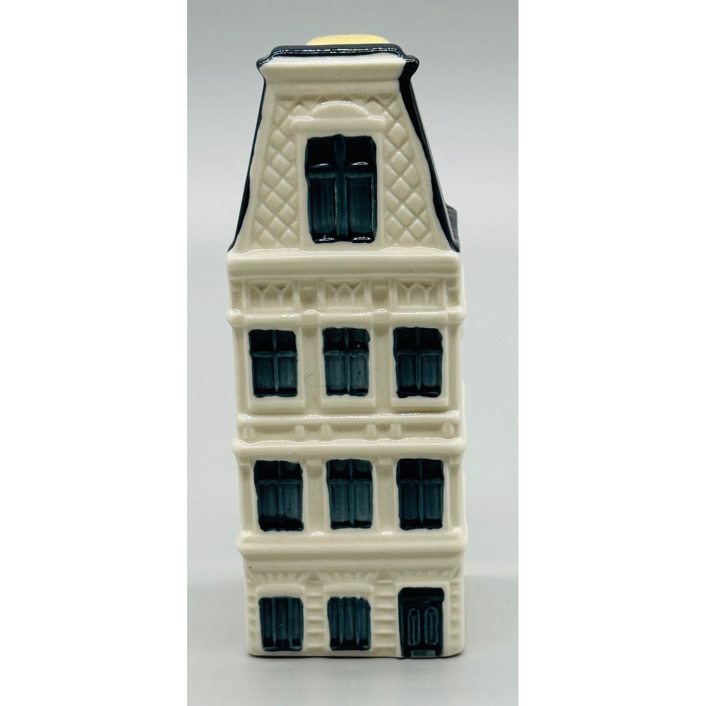 KLM BOLS Blue Delft Gin House‎ 61 Amsterdam 2012 Ceramic Bottle Empty